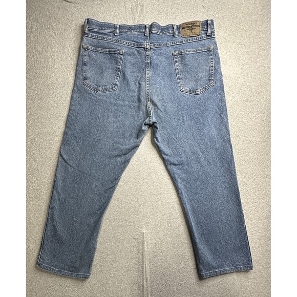 Wrangler Jeans Mens 40x29 (40x25) Blue Regular Fit Comfort Premium Denim Pants